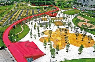 綠網(wǎng)織城，公園筑夢 260座公園星羅棋布，繪就生態(tài)光明新畫卷
